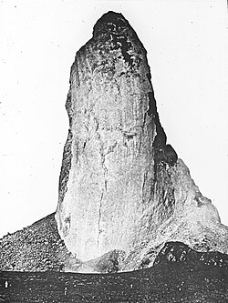 The volcanic spine of Mount Pelée