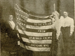 Cheyenne Chapter flag, 1905[3]