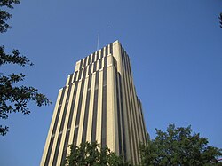 People's Petroleum building in downtown Tyler