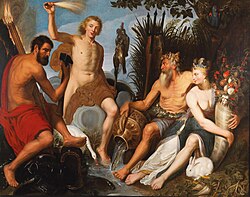Artus Wolffort, The Four Elements, before 1641
