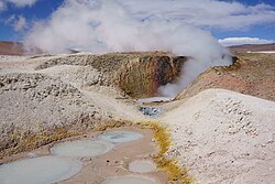 Fumarole at Sol de Mañana, Bolivia