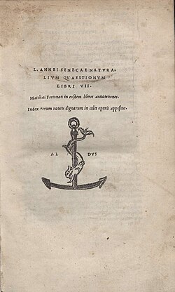 Naturales quaestiones, 1522