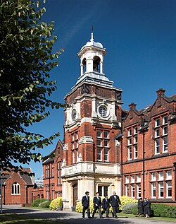 Adams attended Brentwood School in Essex (pictured in 2010)