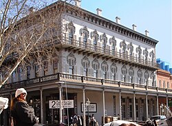 Old Sacramento, the oldest quarter of the city, grew up along the Sacramento River in the mid-1800s.