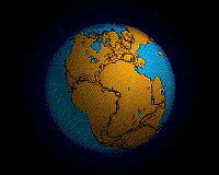 Pangaea's separation (animated)