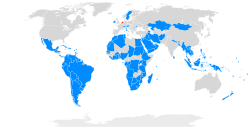 UN vote on adoption of the treaty on 7 July 2017 Yes No Abstention Did not vote