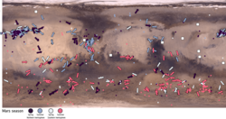 Tracking dust devils on Mars