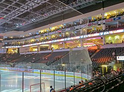PPL Center in Allentown home to the Lehigh Valley Phantoms of the American Hockey League, the primary development hockey team of the Philadelphia Flyers
