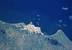 Satellite view of Veracruz