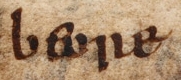 Old English: Beore 'beer'
