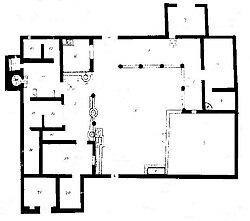 Plan of Villa Medici