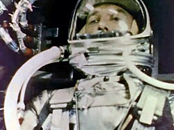 Alan Shepard, the first American in space, 1961