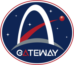 The logo and name of the in the past pursued Lunar Gateway references the St. Louis Gateway Arch,[90] which some see as associating Mars with the American frontier and like the whole Artemis program[91] with the manifest destiny mentality of American settler colonialism.[92]