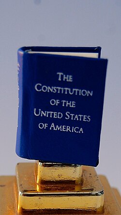 The Constitution of the United States, in miniature version