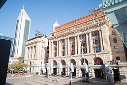 Forrest Place, a major pedestrian thoroughfare
