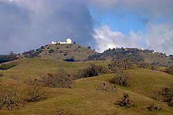 Lick Observatory from Joseph D. Grant County Park