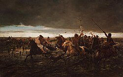 La vuelta del malón (The Return of the Raiders) by Ángel Della Valle (1892).