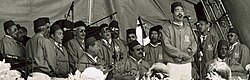 A Malay choir performs at an ANC-sponsored ceremony in District Six, Cape Town (2001).