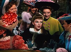 Garland singing "The Trolley Song" in the Meet Me in St. Louis trailer (1944)
