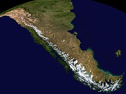 The Andes, the longest mountain range on the surface of the Earth, have a dramatic impact on the climate of South America
