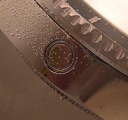 Integrated helium release valve releasing breathing gas from the watch case. This feature is found in some mixed-gas diving watches to prevent the crystal from popping off during decompression.