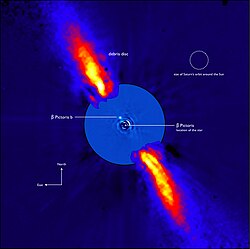 ESO image of a planet near Beta Pictoris