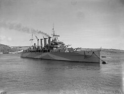 HMS Berwick led the British invasion of Iceland.