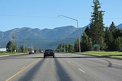 U.S. Route 93 in Montana