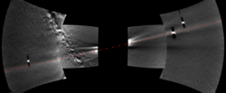 First panorama image of the dust ring of Venus's orbital space, imaged by Parker Solar Probe