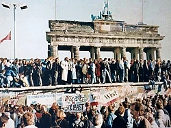 Fall of the Berlin Wall in 1989