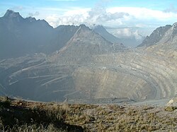 Grasberg mine, in Indonesia, is the world's largest gold mine.