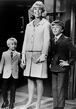 From the first episode (1968) L-R: Todd Starke, Day, and Philip Brown