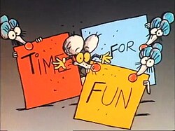 Animated mice in the first TGIF opening sequence