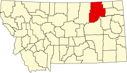 Valley County map