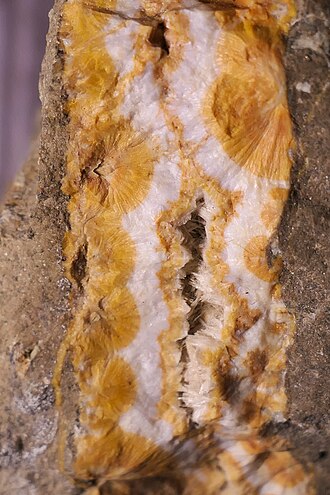 Natrolite needles from Hohentwiel (Typelocality)