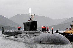 The Borei-class submarine Alexander Nevsky