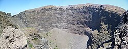 The crater of Vesuvius in 2012
