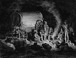 Mixed-race "Afrikander" trek-boer nomads in the Cape Colony, ancestral people to the great Griqua migration.