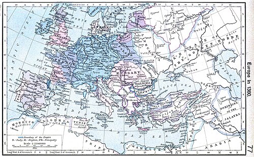 Europe in 1360
