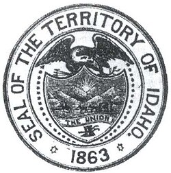 Seal of the Idaho Territory, 1863–1866