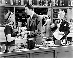 Margaret Sullavan and Stewart in their third collaboration, The Shop Around the Corner (1940)